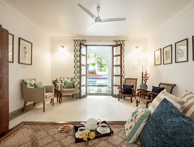 Bastora House - Seating area in Bedroom 3